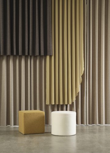 Acoustic curtains & blinds_